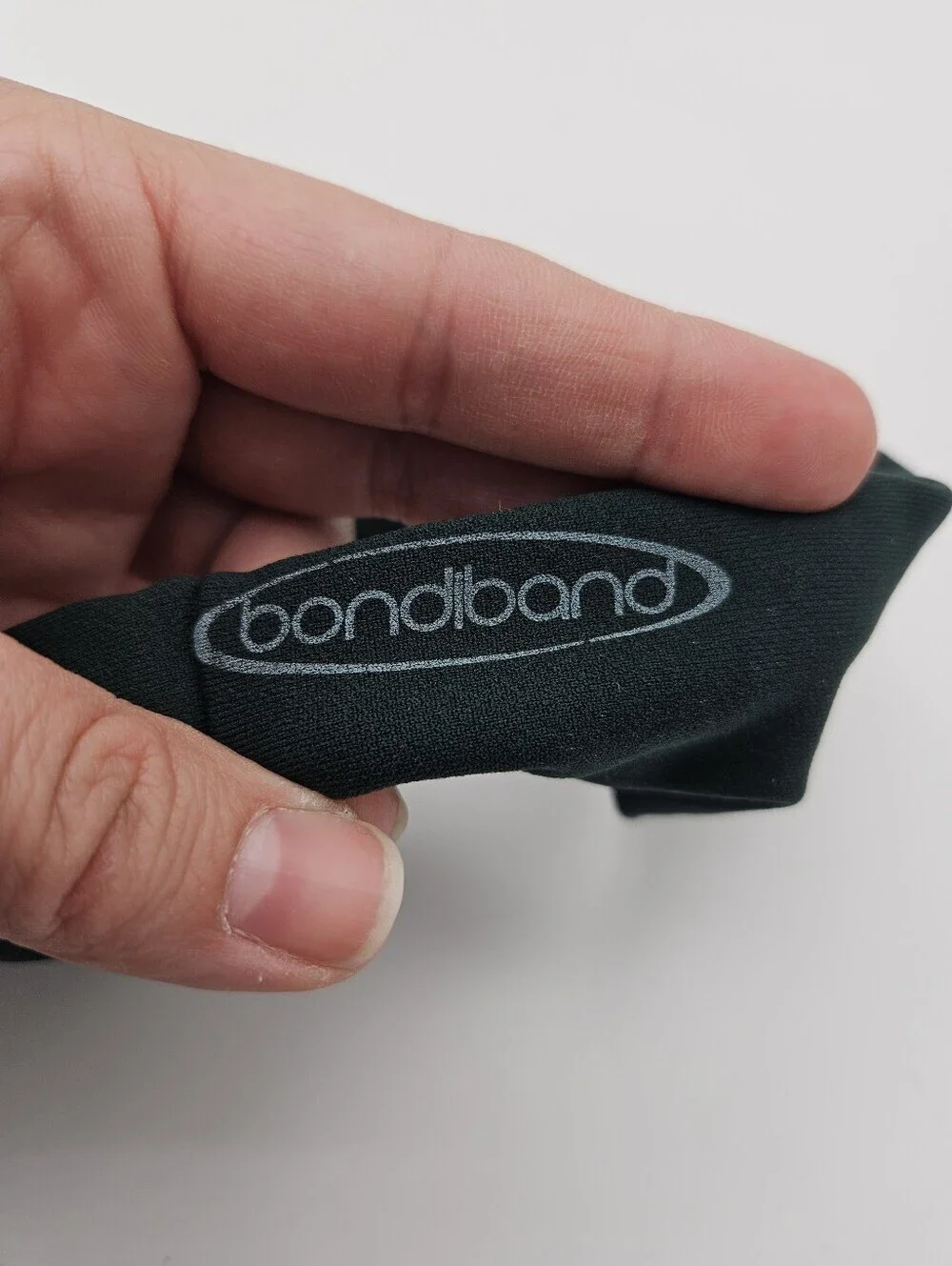 bondiband dark green athletic headband Swim Bike Run Girl Power!